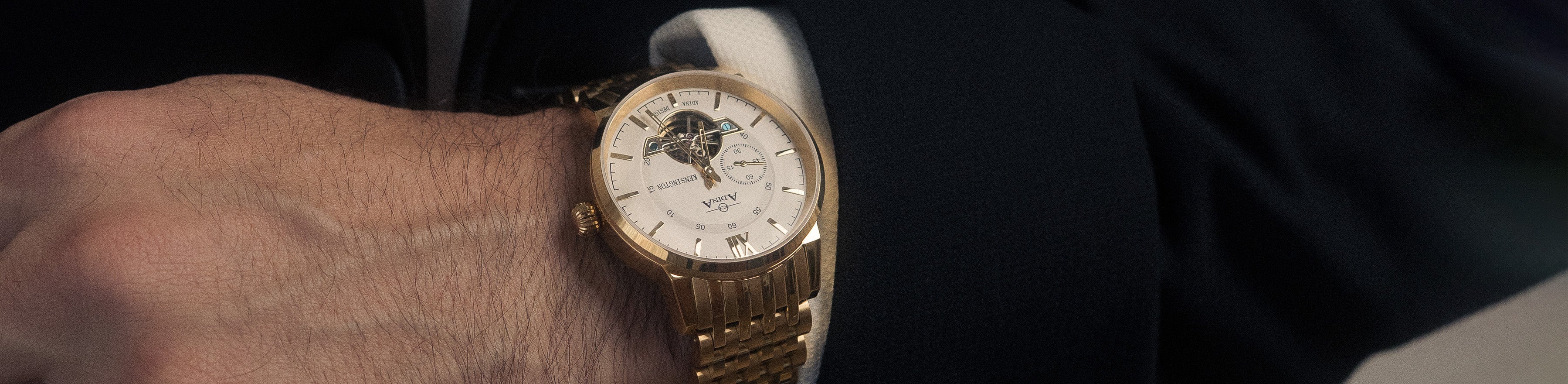 Modelled gents Adina watch