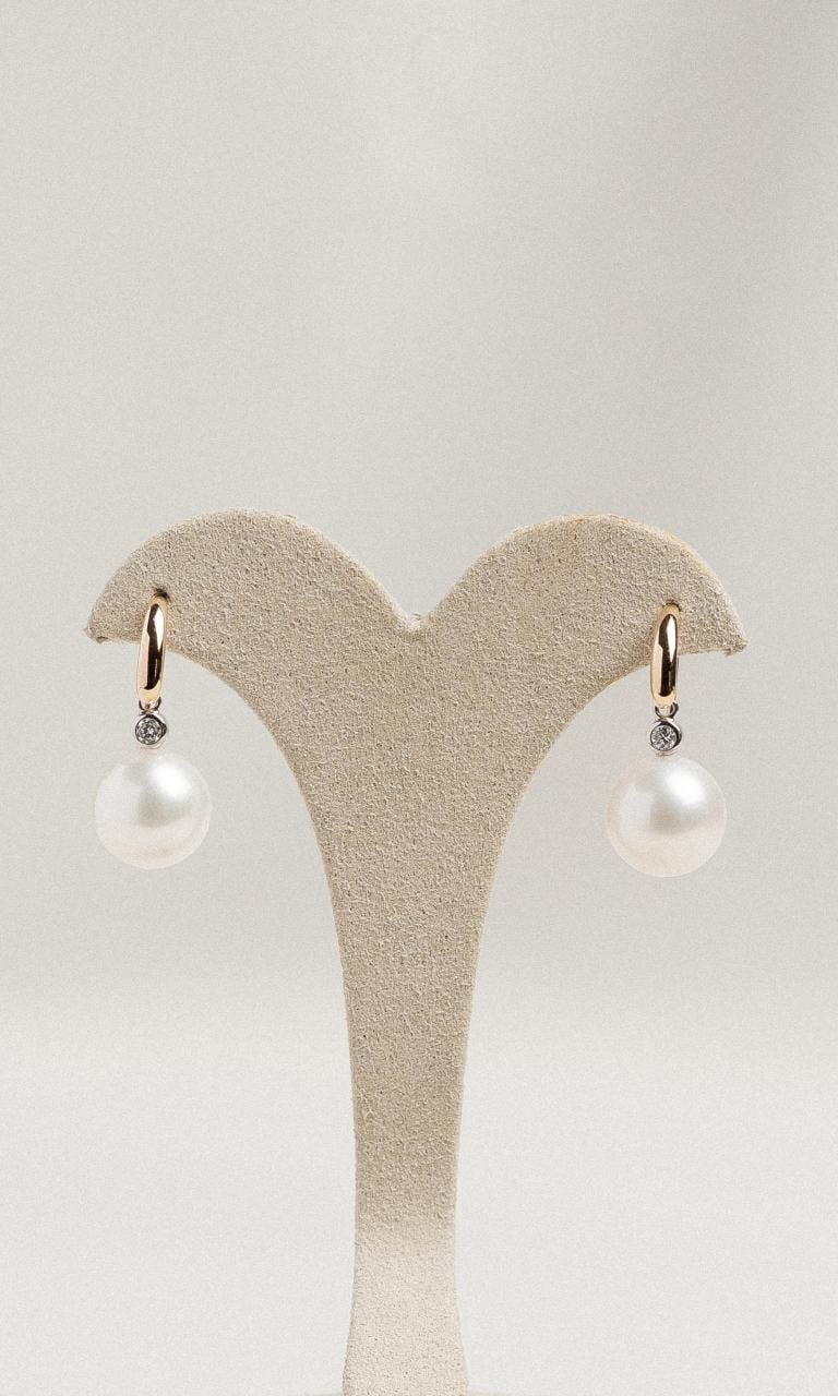 2024 © Hogans Family Jewellers 18K RG South Sea Pearl Drop Earrings