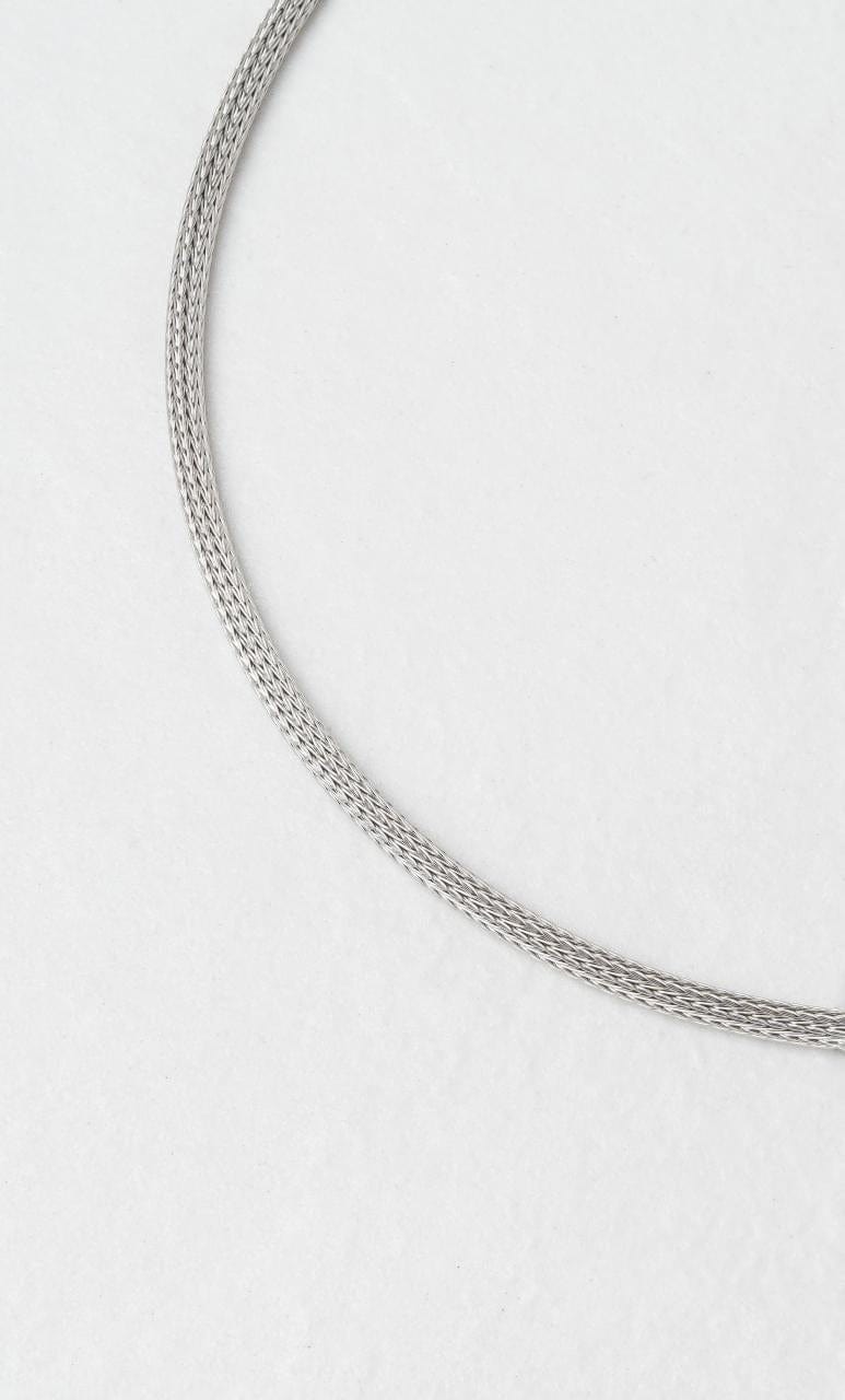 2024 © Hogans Family Jewellers 18K WG Mesh Omega Chain