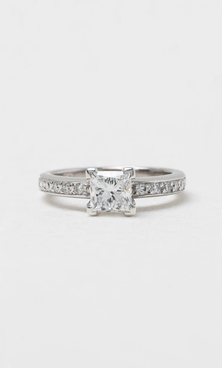 2024 © Hogans Family Jewellers 18K WG Princess Cut Diamond Solitaire Ring