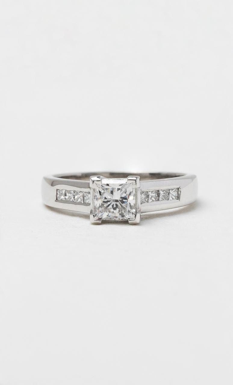 2024 © Hogans Family Jewellers 18K WG Princess Cut Diamond Solitaire Ring