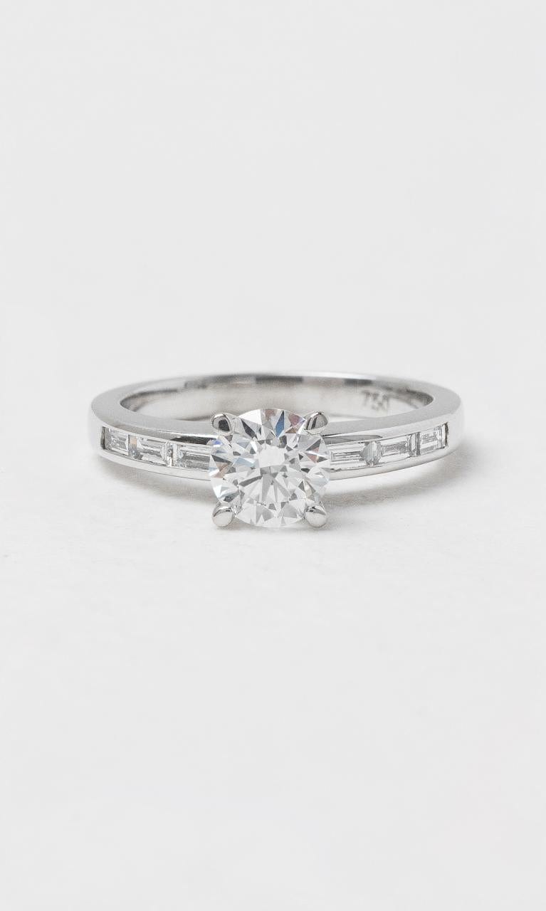 2024 © Hogans Family Jewellers 18K WG Round Brilliant Diamond Solitaire Ring