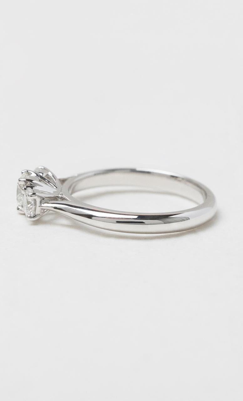 2024 © Hogans Family Jewellers 18K WG Round Brilliant Diamond Trilogy Ring
