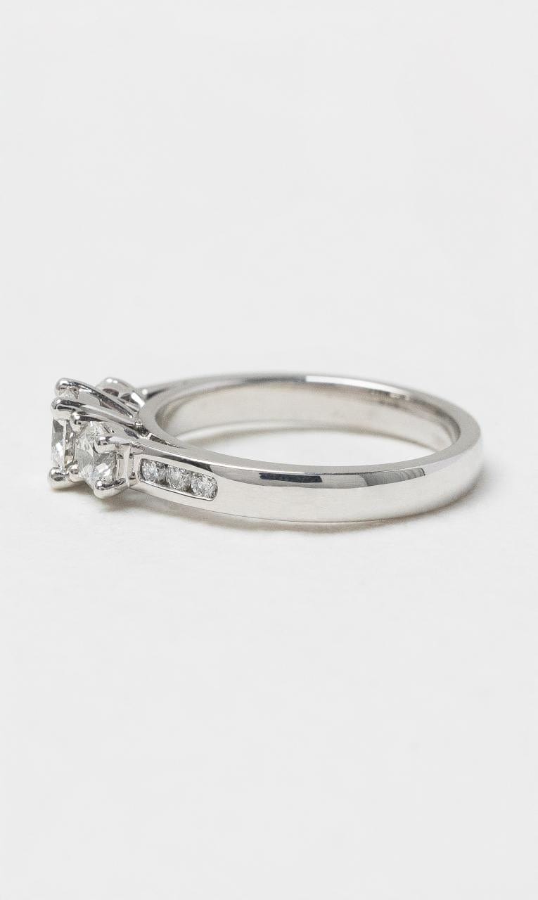 2024 © Hogans Family Jewellers 18K WG Round Brilliant Trilogy Ring