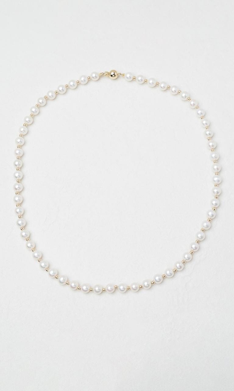 Hogans Family Jewellers 14K YG 6-6.5mm Freshwater Pearl Necklet