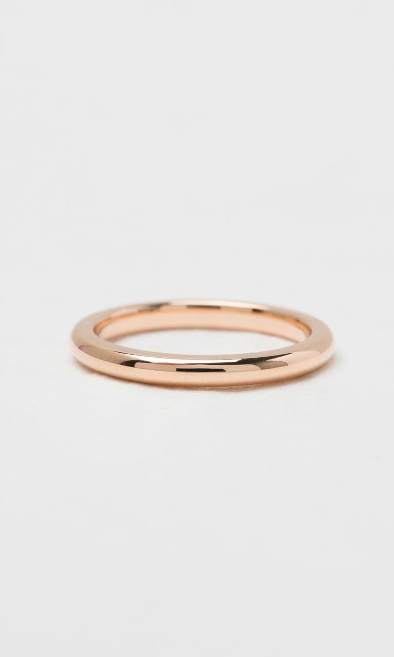 Hogans Family Jewellers 18K RG 2.5mm Plain Band