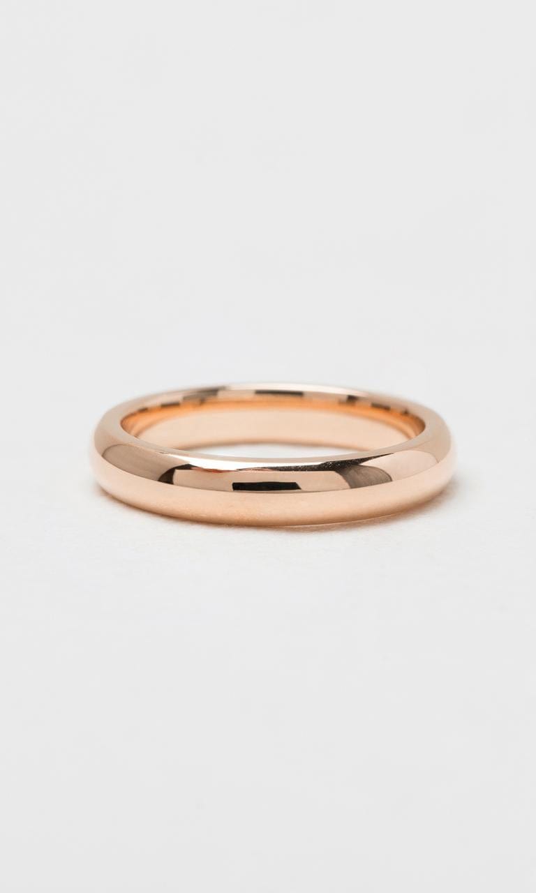 Hogans Family Jewellers 18K RG 3.5mm Plain Band