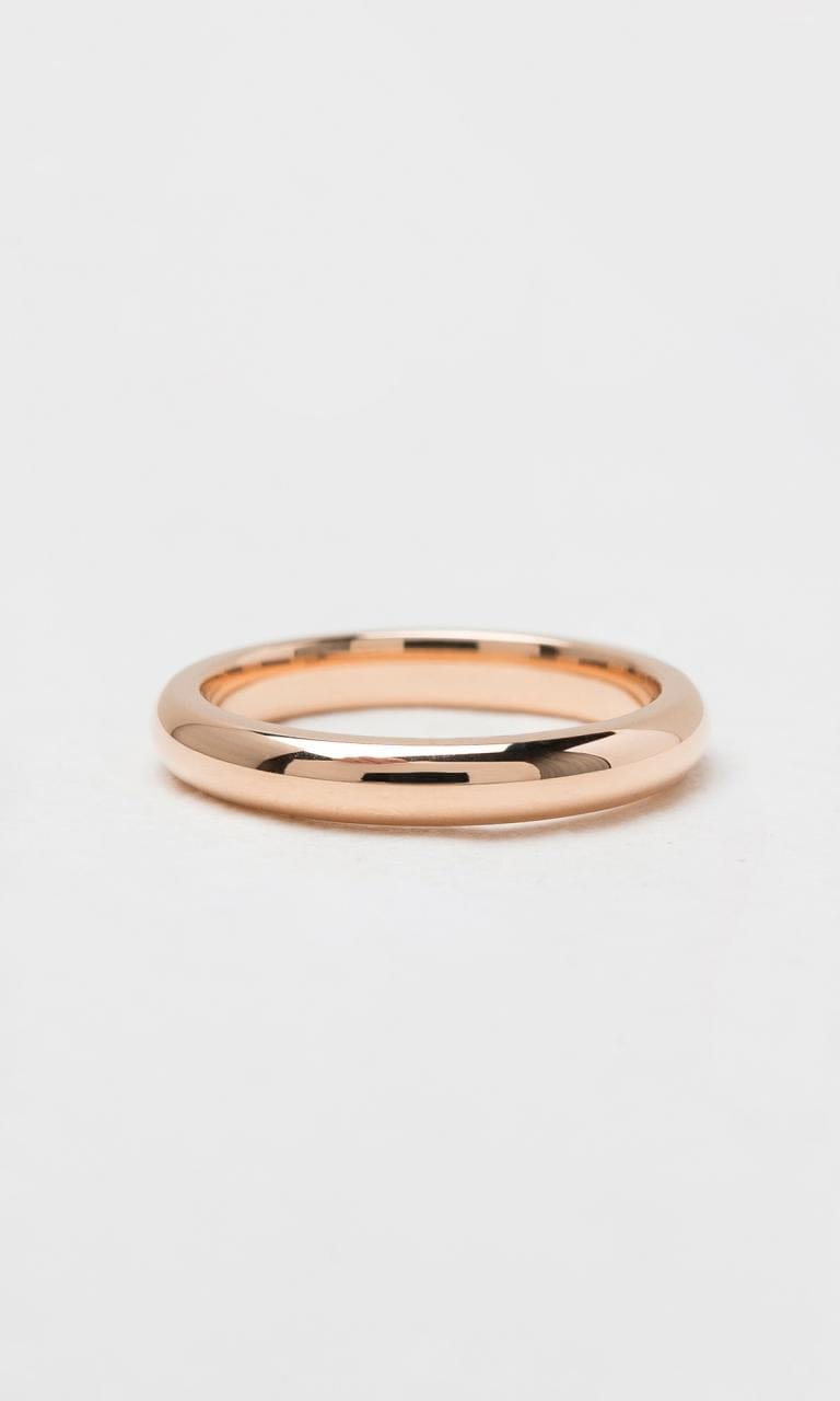 Hogans Family Jewellers 18K RG 3mm Plain Band