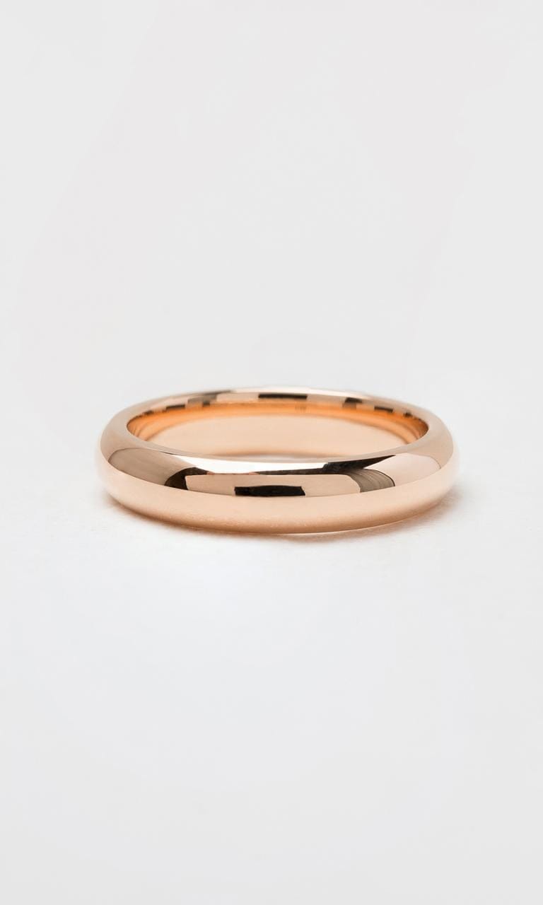 Hogans Family Jewellers 18K RG 4mm Plain Band