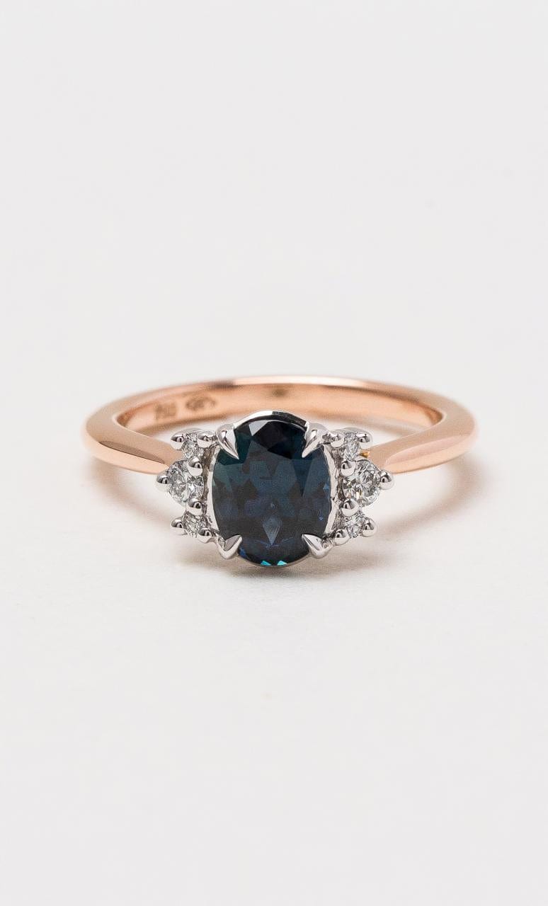 Australian sapphire deals engagement ring
