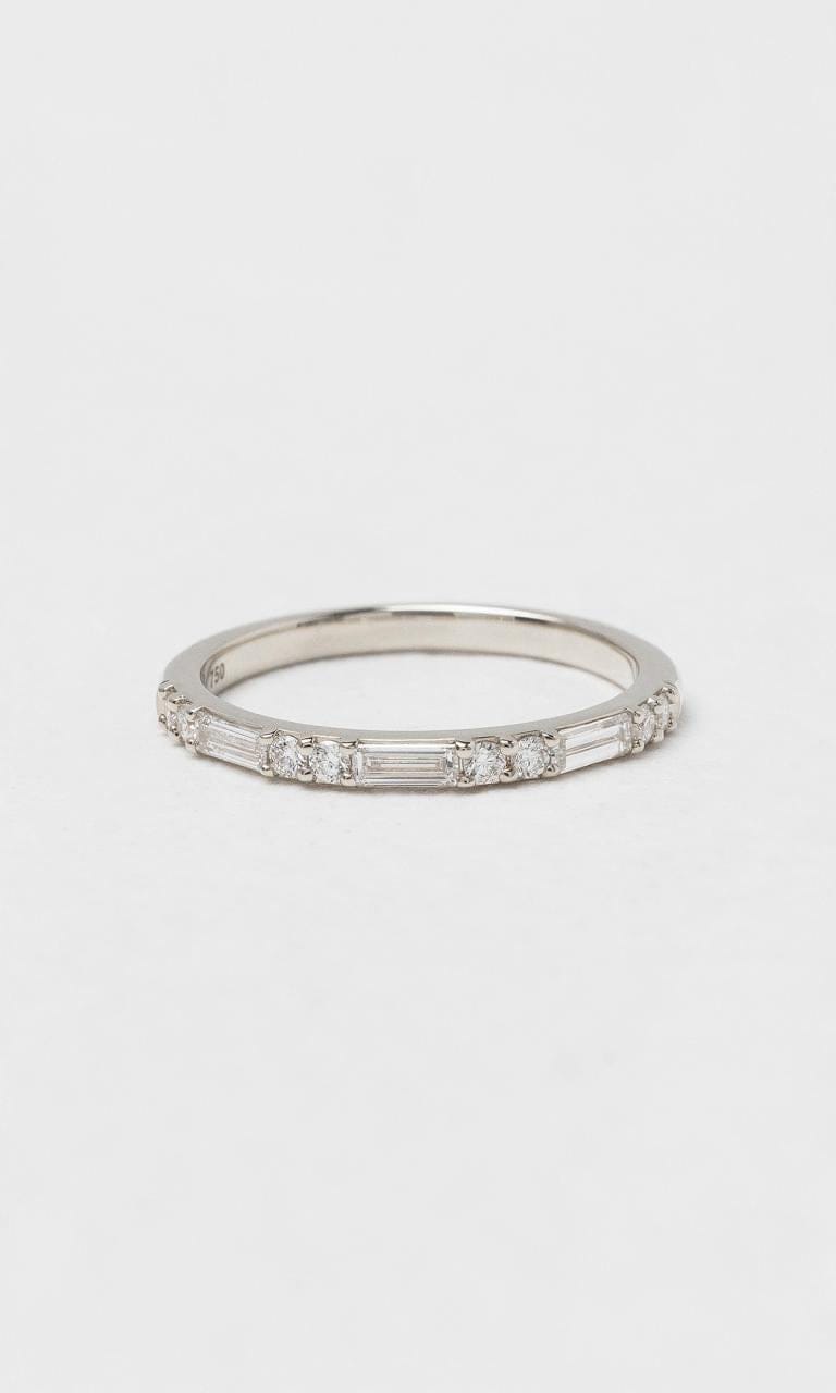 Hogans Family Jewellers 18K WG 0.32ct TDW Baguette Cut Diamond Band