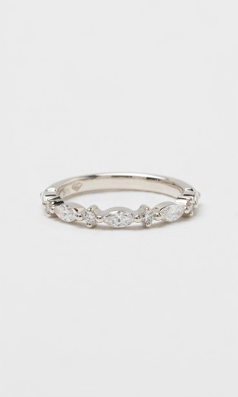 Hogans Family Jewellers 18K WG 2.18ct TDW Round Brilliant & Marquise Diamond Ring