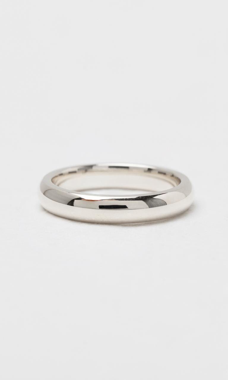 Hogans Family Jewellers 18K WG 3.5mm Plain Band