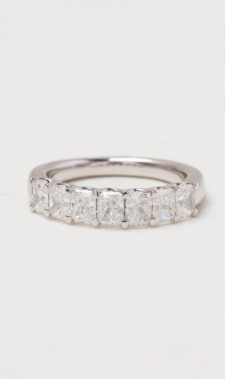Hogans Family Jewellers 18K WG Radiant Cut Diamond Band