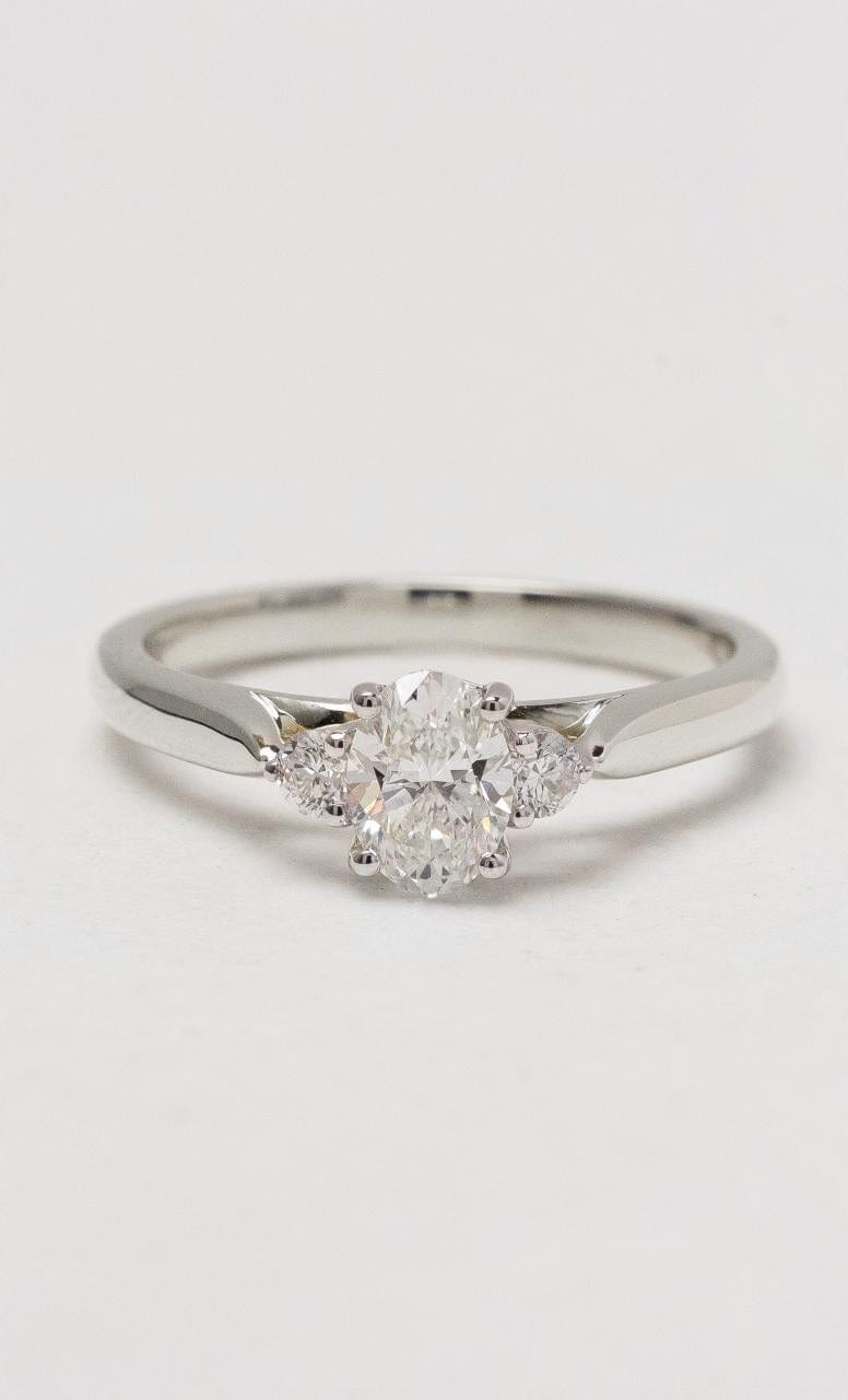 Hogans Family Jewellers 18K WG Trilogy Diamond Ring