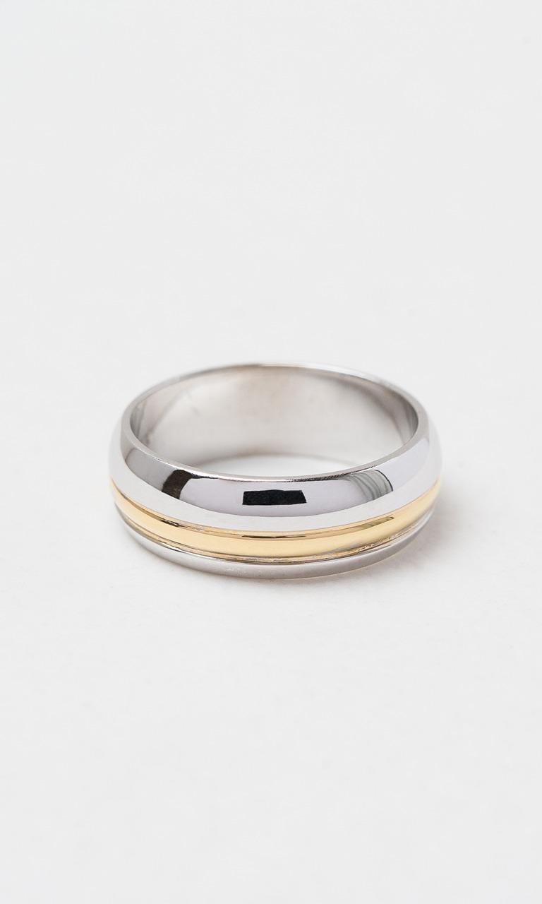 Hogans Family Jewellers 18K WYG 6.5mm Gents Band