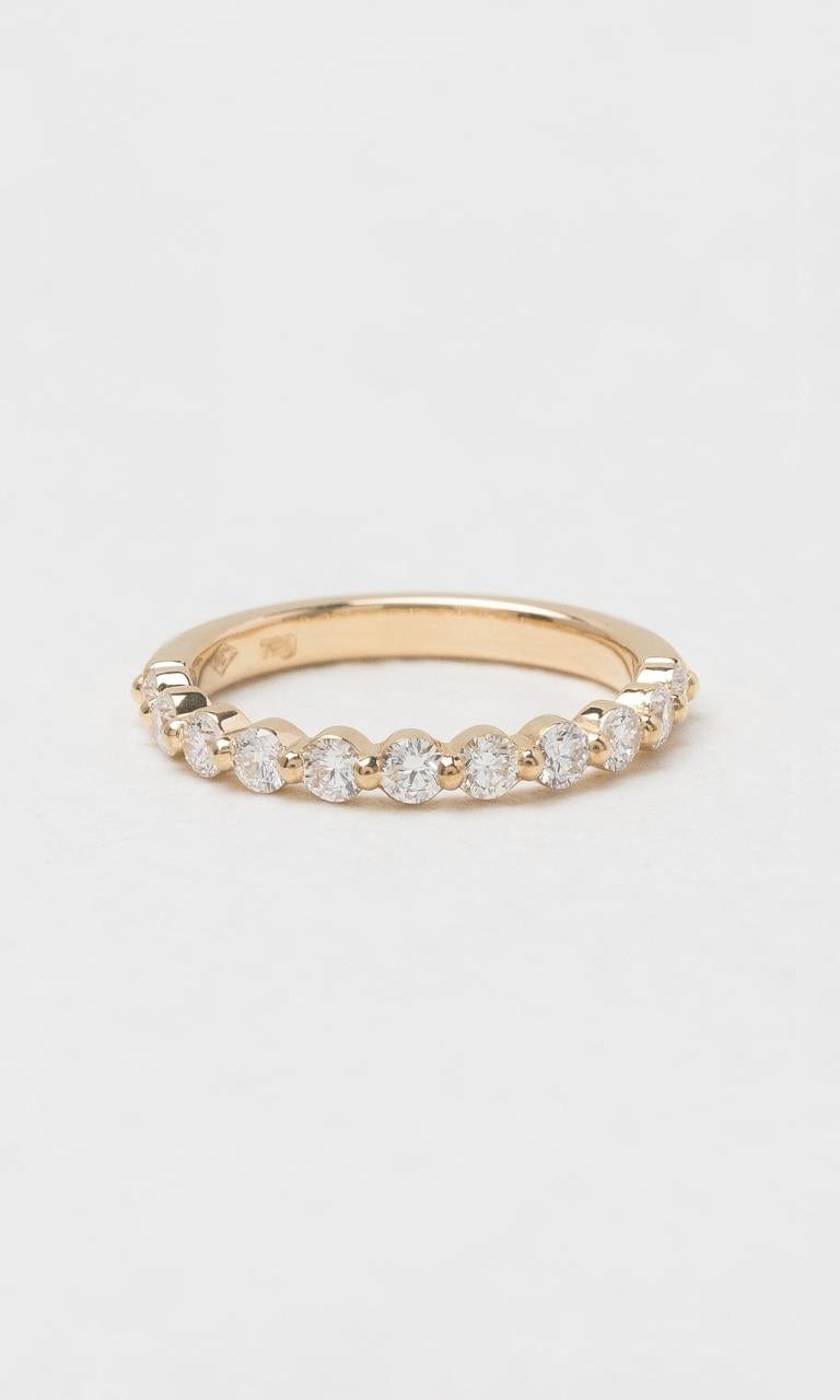 Hogans Family Jewellers 18K YG 0.55ct TDW Single Claw Diamond Set Band