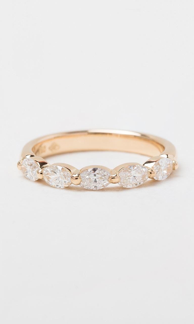 Hogans Family Jewellers 18K YG 0.60ct TDW Oval Cut Diamond Band