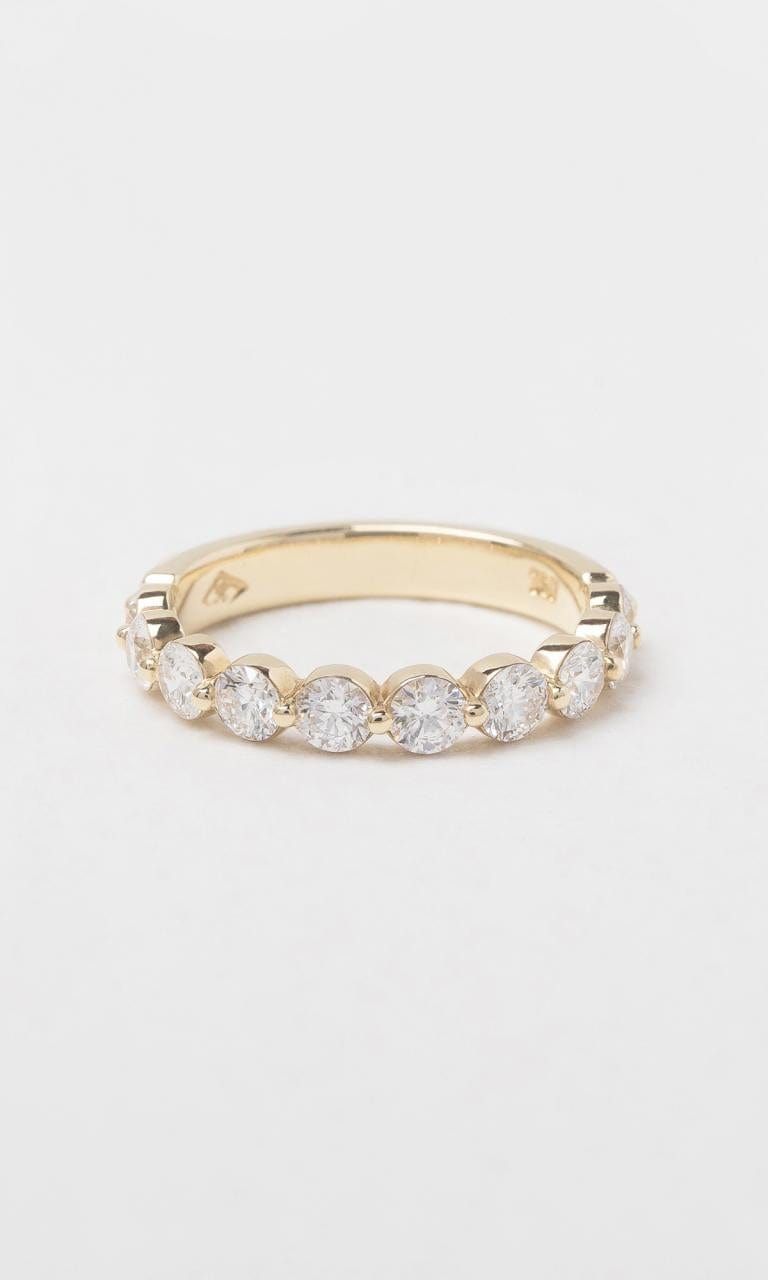 Hogans Family Jewellers 18K YG 1.00ct TDW Single Claw Diamond Band