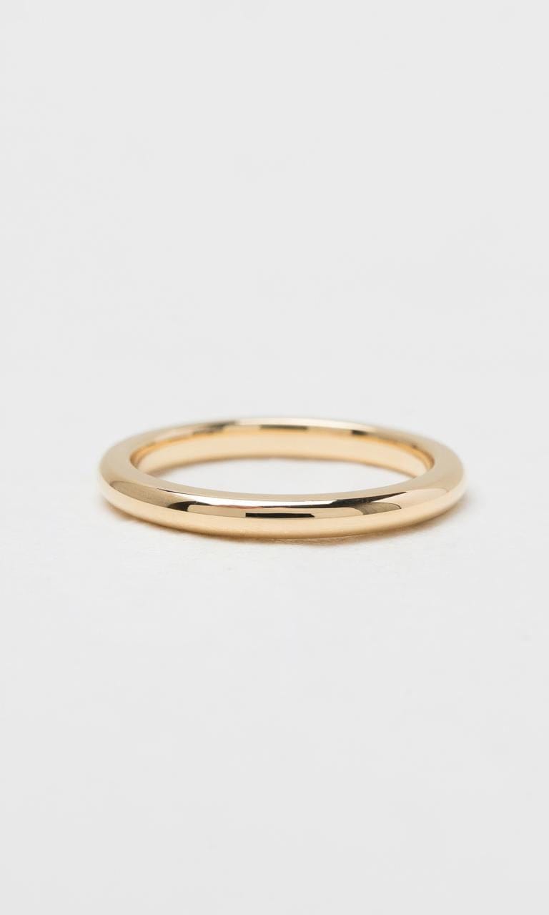 Hogans Family Jewellers 18K YG 2.5mm Plain Band
