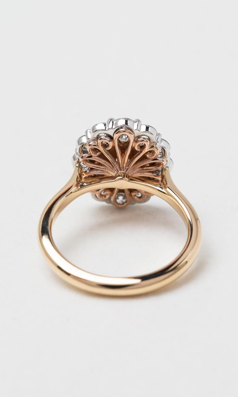 Hogans Family Jewellers 18K YRWG Argyle-Certified Pink Diamond Cluster Ring