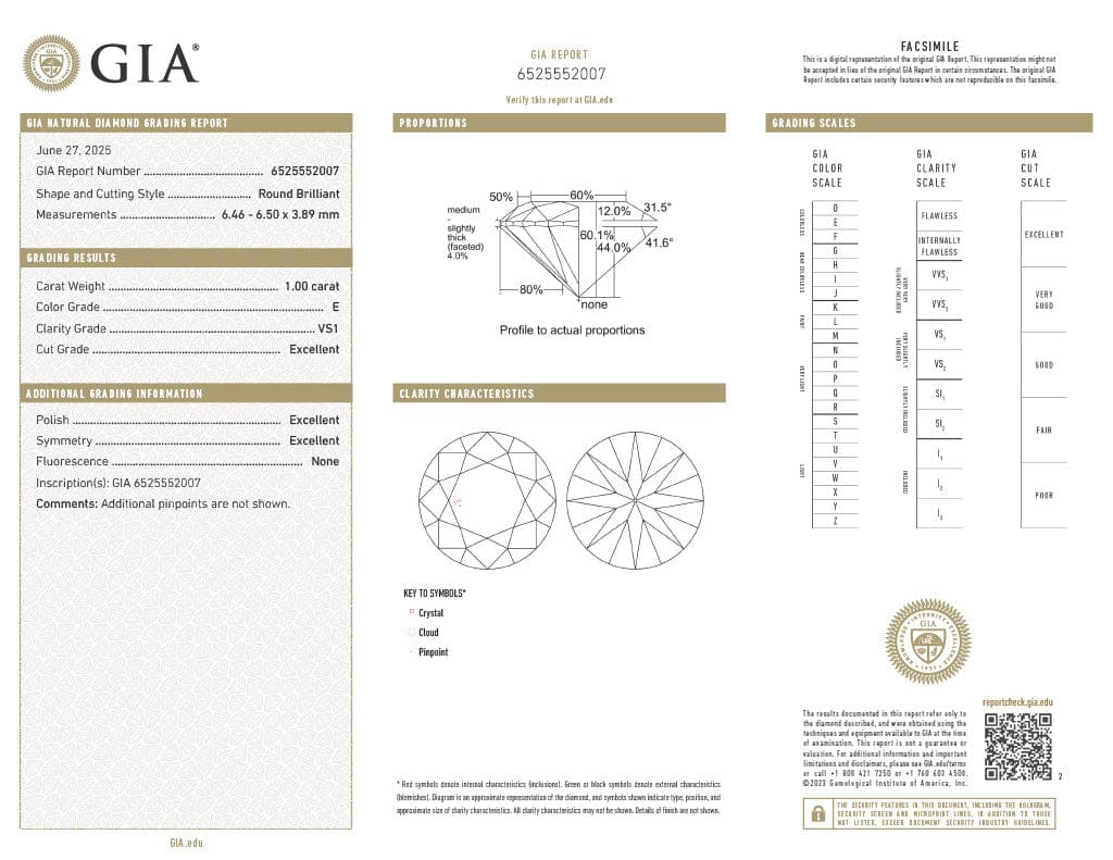 Hogans Family Jewellers 18K YWG 1.00ct TDW Round Brilliant Cut Diamond Solitaire Ring