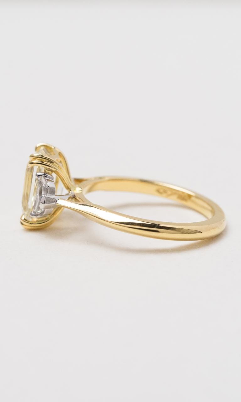 Hogans Family Jewellers 18K YWG Radiant Cut Yellow Sapphire Ring