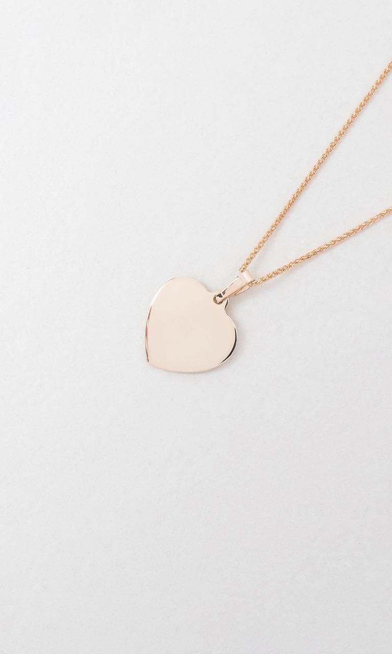 Hogans Family Jewellers 9K RG 10mm Heart Pendant