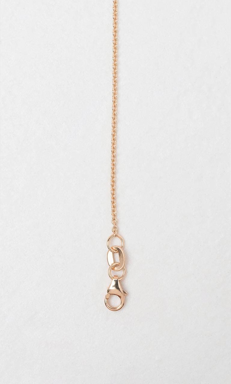 Hogans Family Jewellers 9K RG 45cm Trace Chain (1.3mm Thickness)