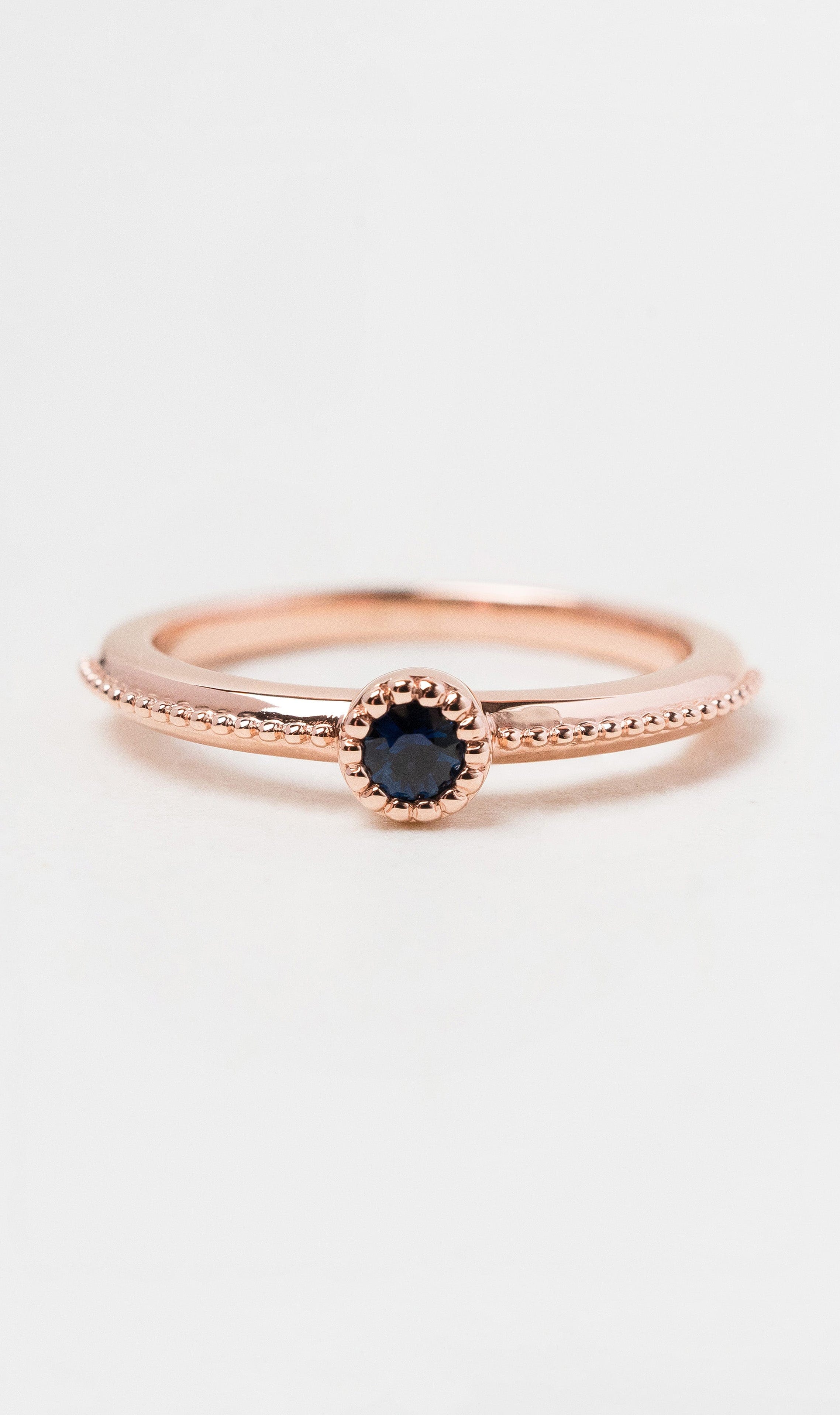 Hogans Family Jewellers 9K RG Australian Sapphire Ring
