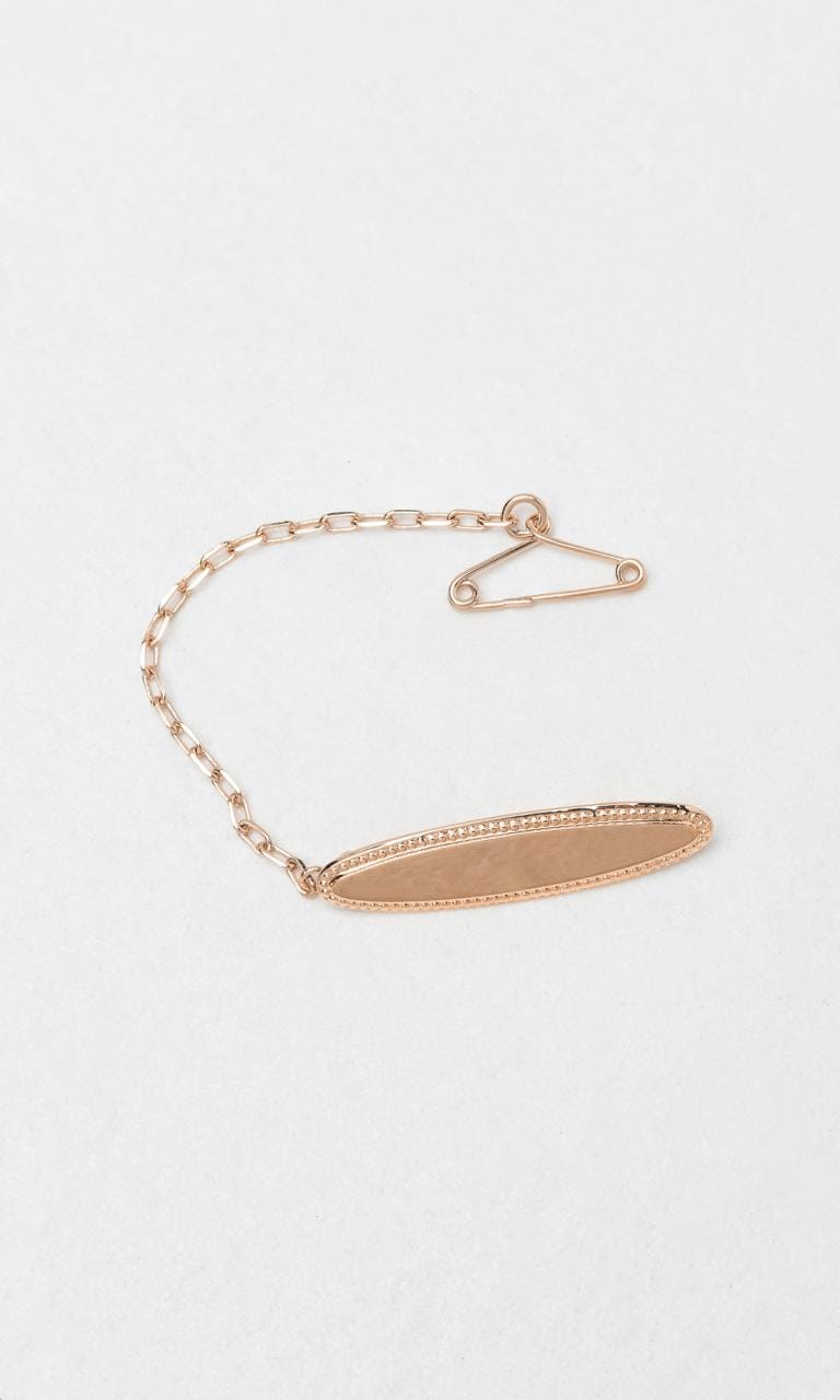 Hogans Family Jewellers 9K RG Oval Baby Brooch