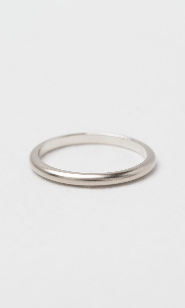 Hogans Family Jewellers 9K WG 2mm Plain Satin Ladies Wedder