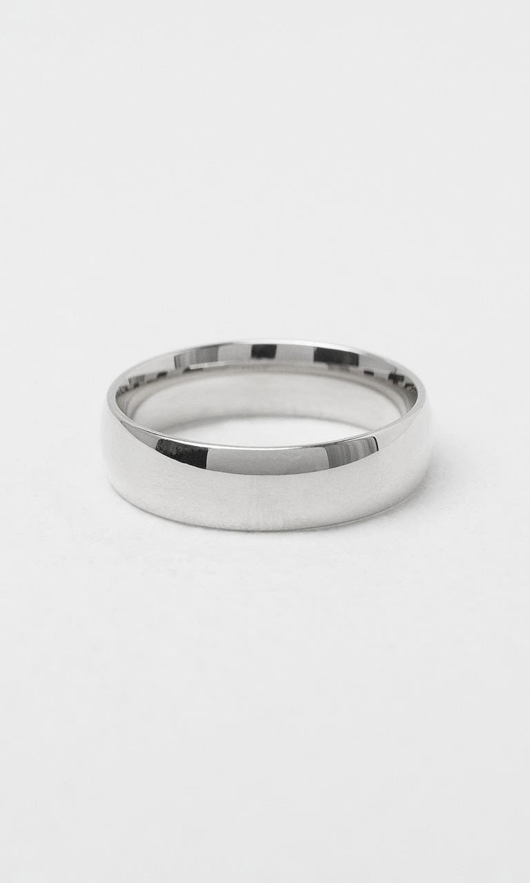 Hogans Family Jewellers 9K WG 7mm Gents Band