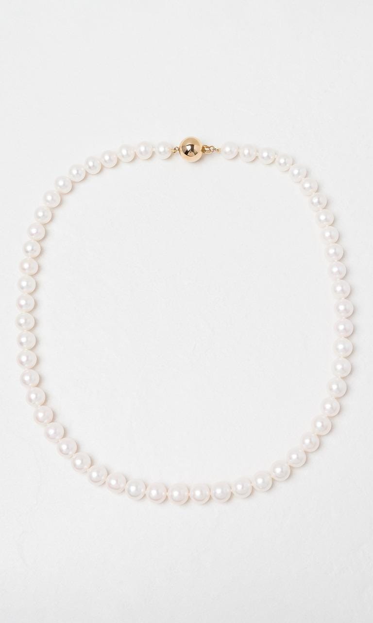 Hogans Family Jewellers 9K YG 9.5-10mm Freshwater Pearl Necklace