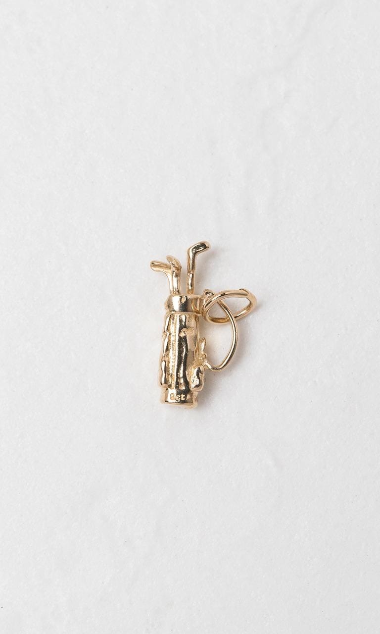 Hogans Family Jewellers 9K YG Golf Bag Charm