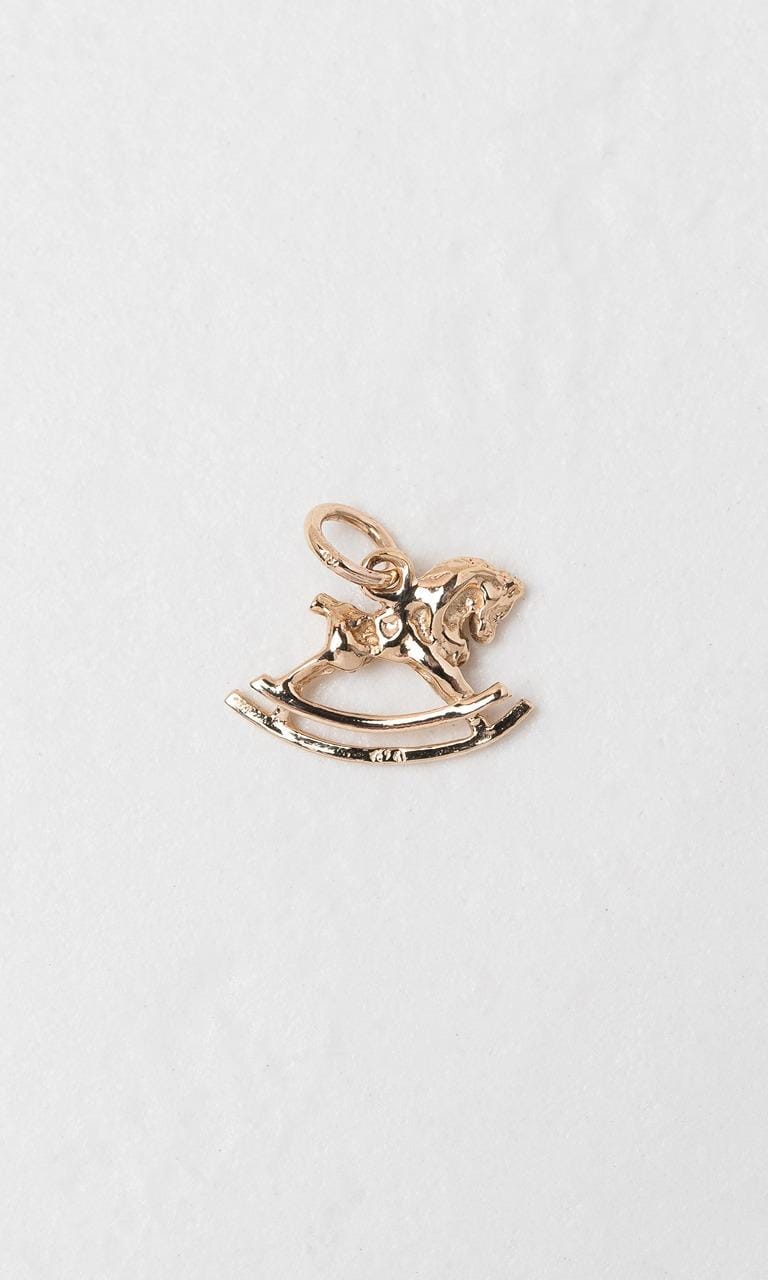 Hogans Family Jewellers 9K YG Rocking Horse Charm