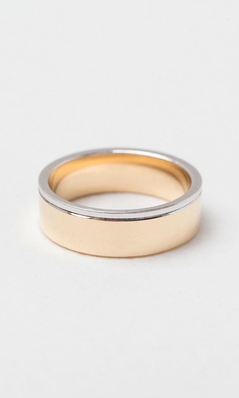 Hogans Family Jewellers 9K YWG 6.5mm Gents Band