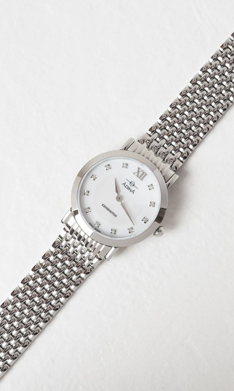 Hogans Family Jewellers Adina Ladies Kensington Stainless Steel Mother of Pearl Watch