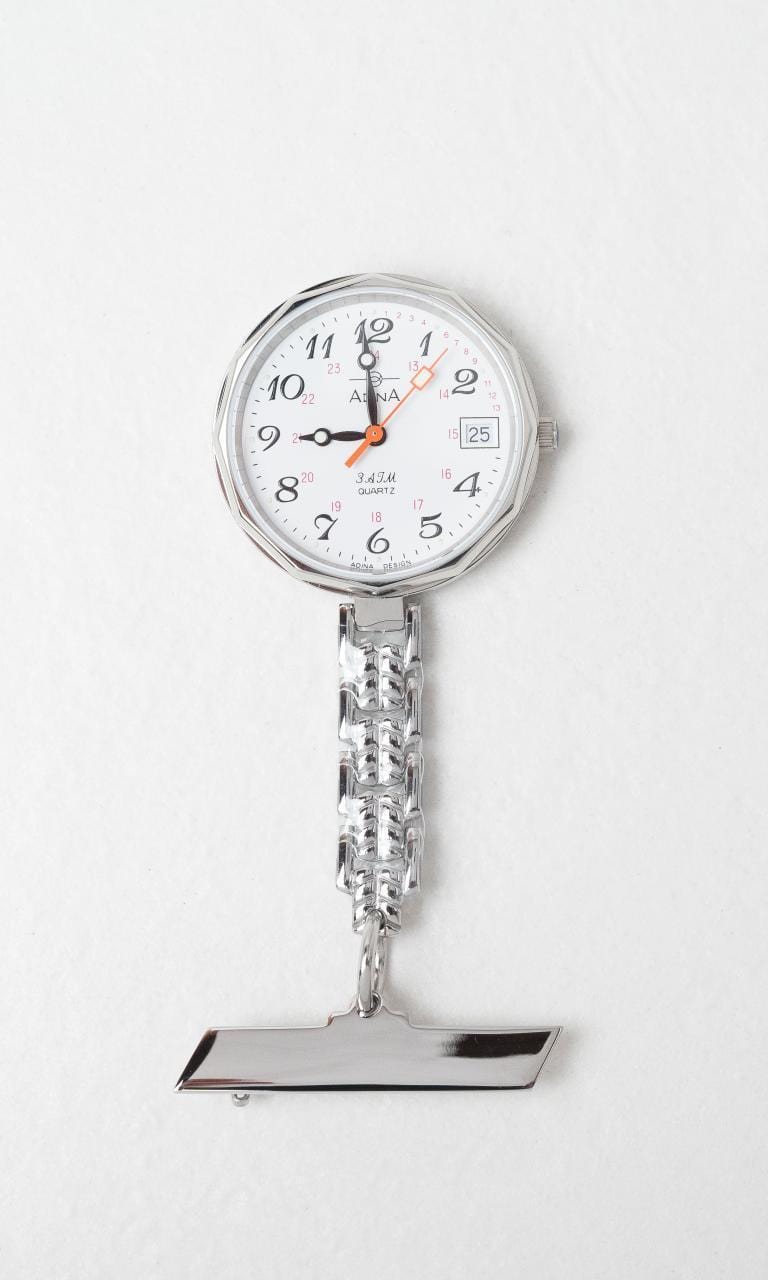 Hogans Family Jewellers Adina Stainless Steel Nurses Watch