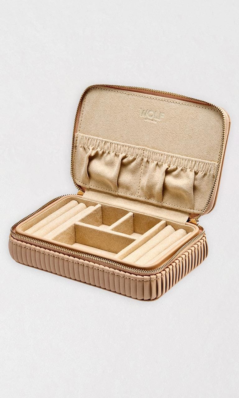Hogans Family Jewellers Bella Travel Zip Case Mocha