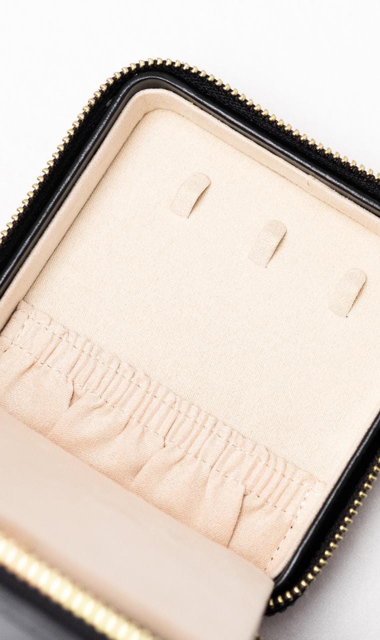 Hogans Family Jewellers Caroline Zip Travel Case Black