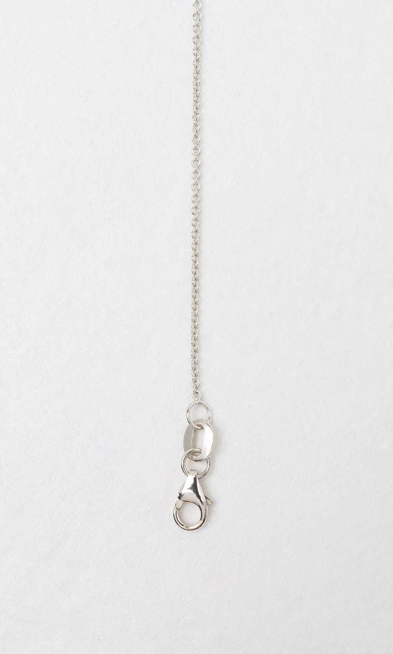 Hogans Family Jewellers Platinum 45cm Trace Chain (1mm Thickness)