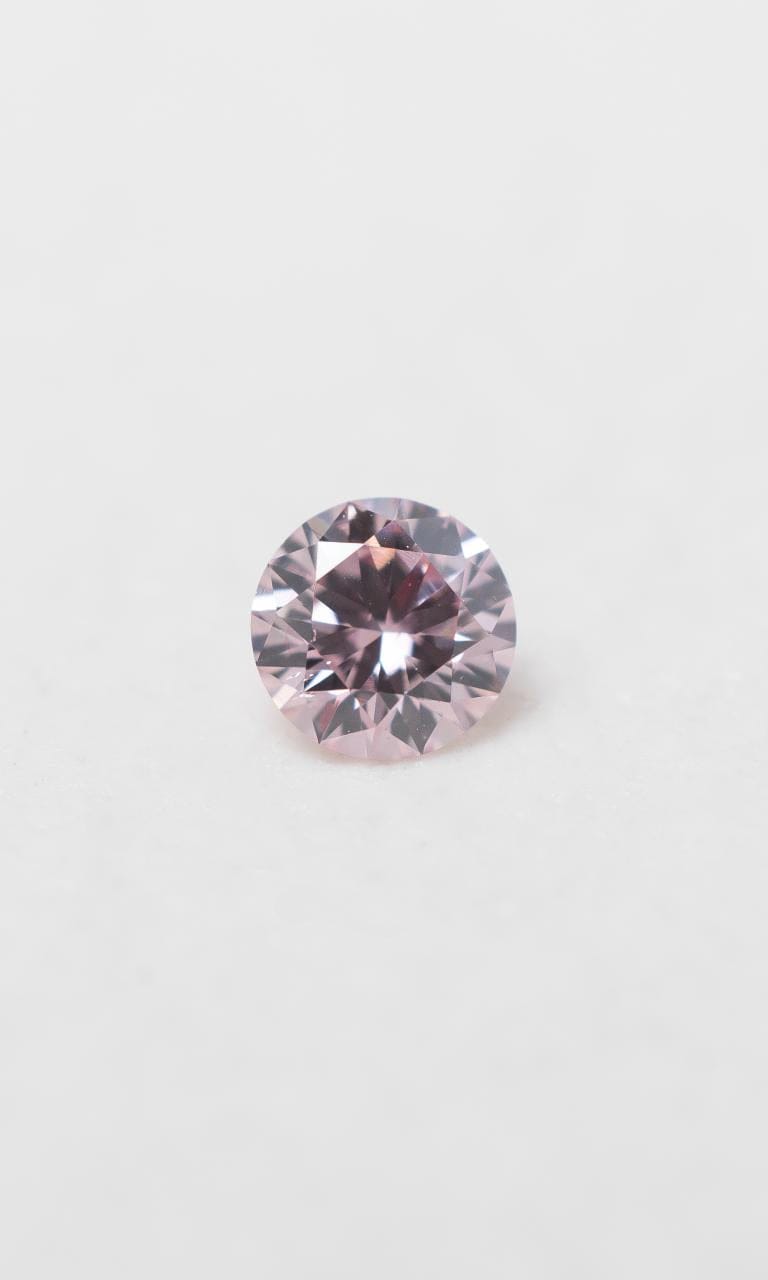 2024 © Hogans Family Jewellers 0.18ct Round Brilliant Cut Argyle Pink Diamond