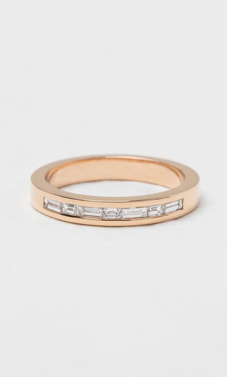2024 © Hogans Family Jewellers 18K RG Baguette Cut Diamond Band