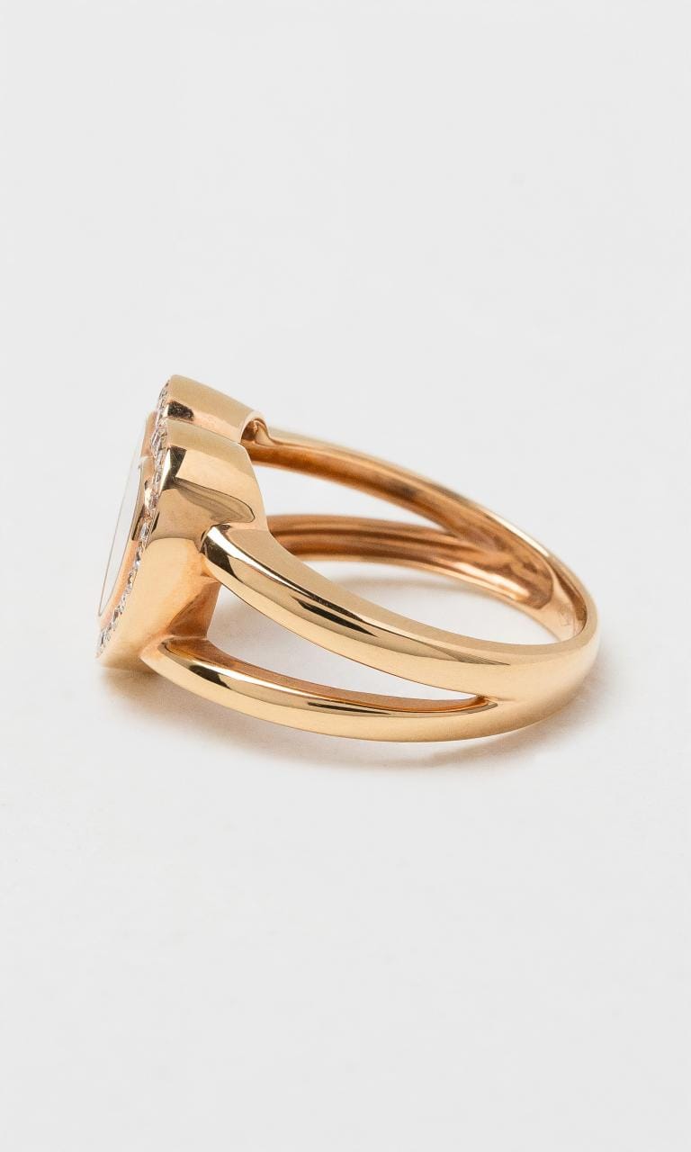 2024 © Hogans Family Jewellers 18K RG Diamond Heart Ring