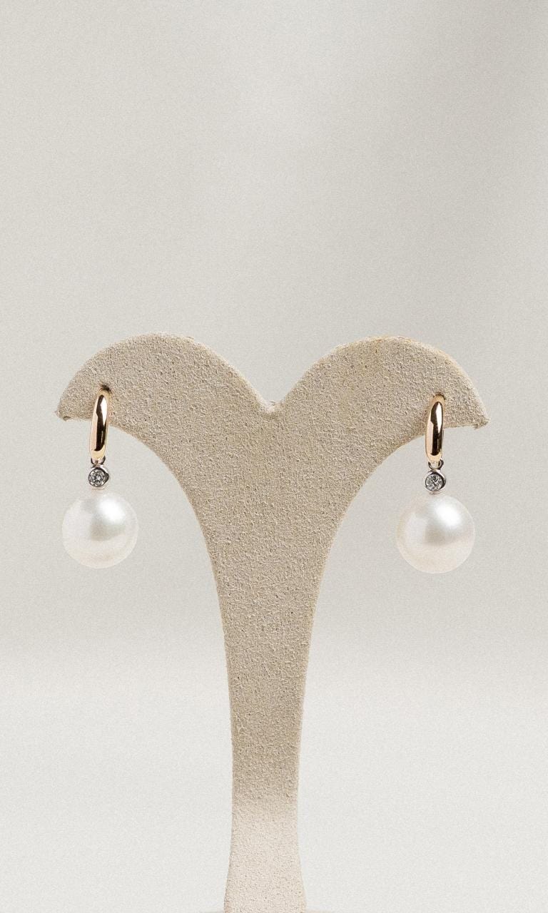 2024 © Hogans Family Jewellers 18K RG South Sea Pearl Drop Earrings