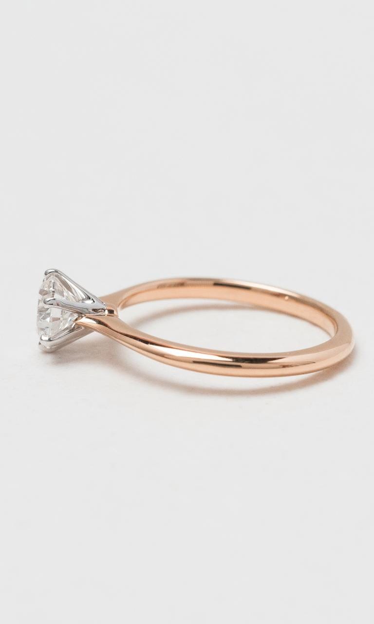 2024 © Hogans Family Jewellers 18K RWG Round Brilliant Solitaire Diamond Ring