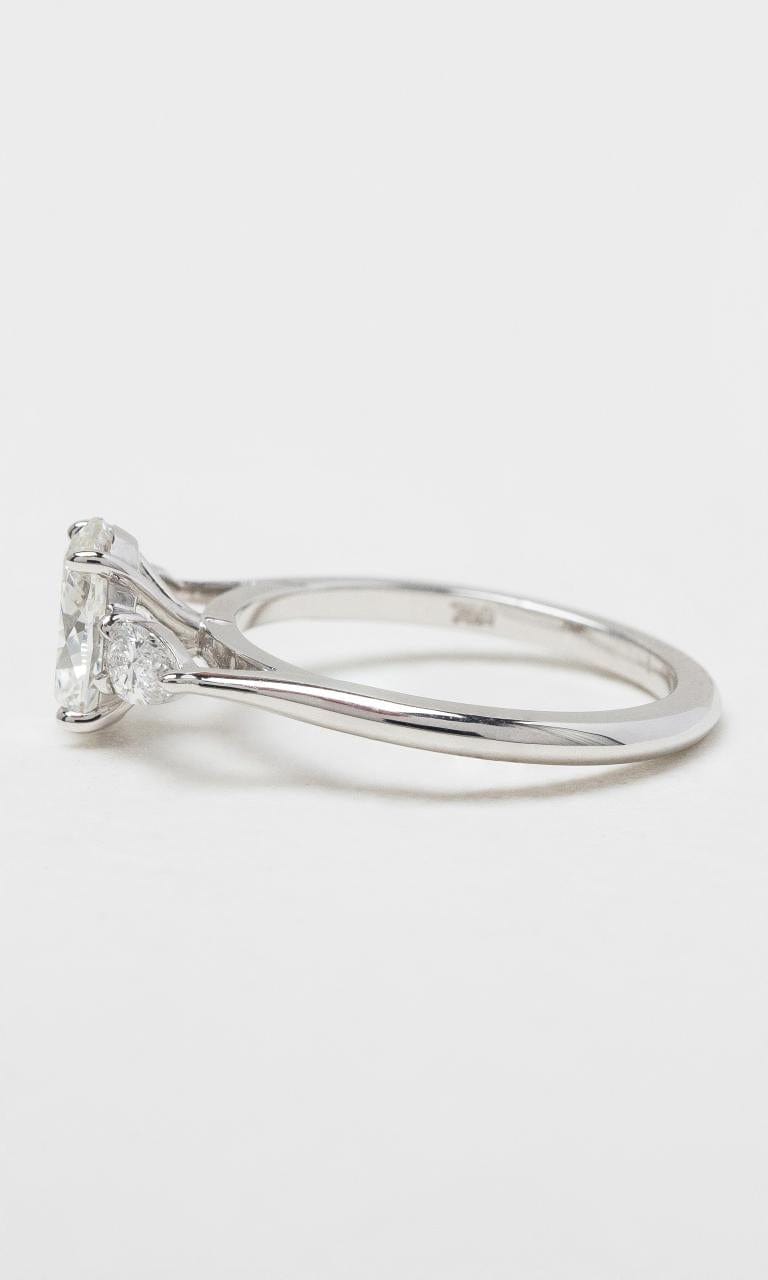 2024 © Hogans Family Jewellers 18K WG Oval Trilogy Ring