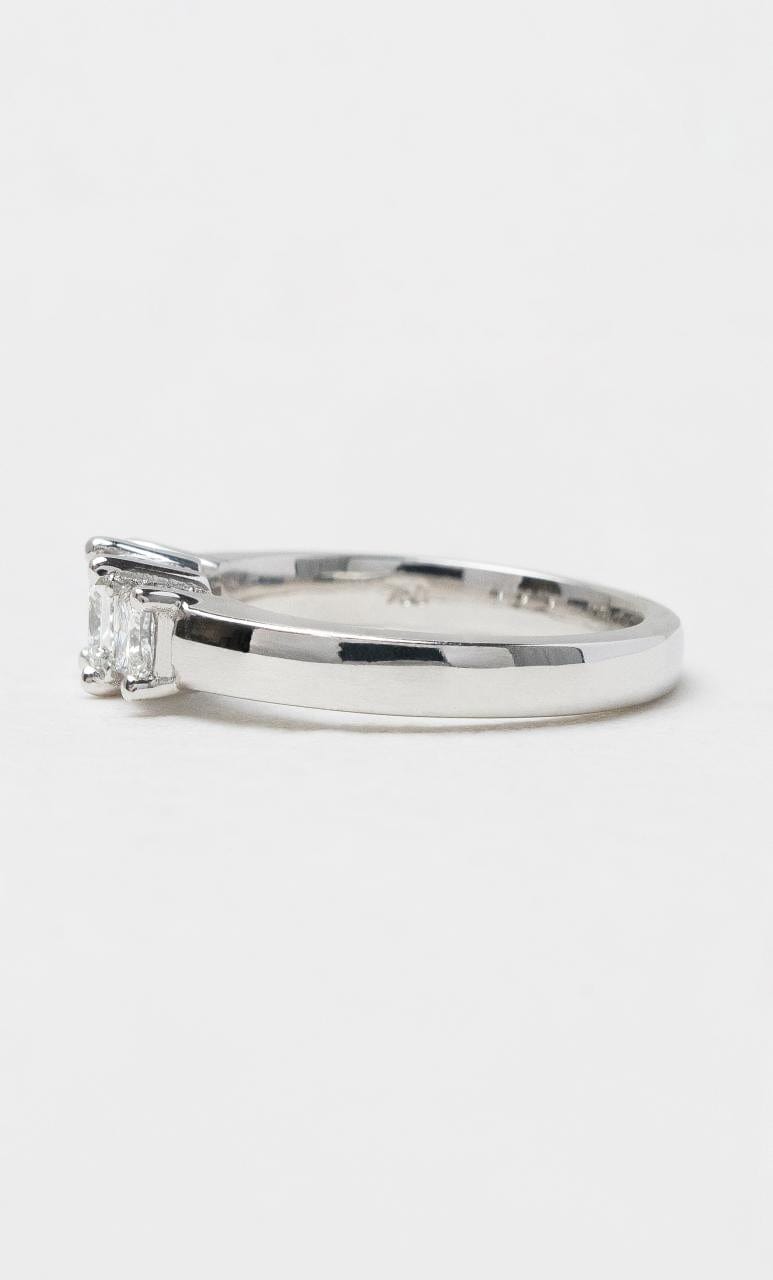 2024 © Hogans Family Jewellers 18K WG Princess Cut Diamond Trilogy Ring