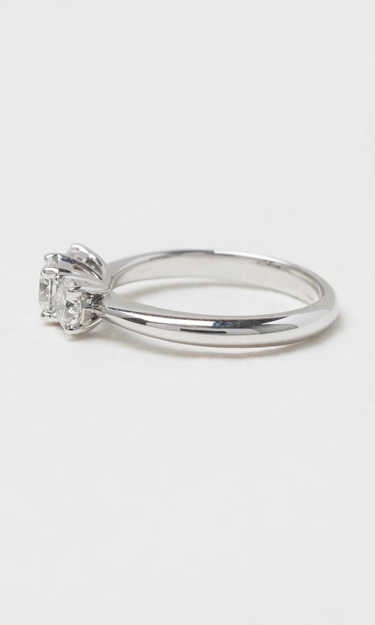 2024 © Hogans Family Jewellers 18K WG Round Brilliant Diamond Trilogy Ring